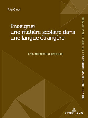 cover image of Enseigner une matière scolaire dans une langue étrangère